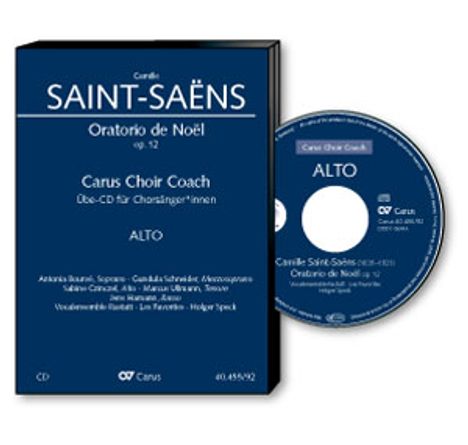 Carus Choir Coach - Camille Saint-Saens: Oratorio de Noel (Weihnachtsoratorium) (Alt), CD