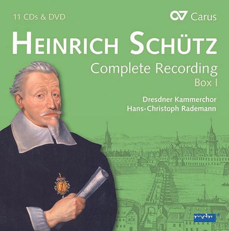 Heinrich Schütz (1585-1672): Heinrich Schütz - Die Gesamteinspielung Box 1 (Carus Schütz-Edition), 11 CDs