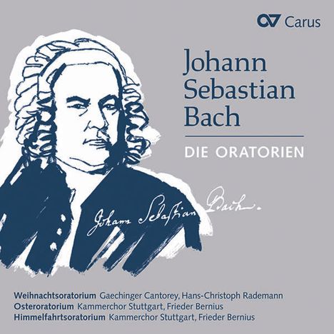 Johann Sebastian Bach (1685-1750): Oratorien, 3 CDs
