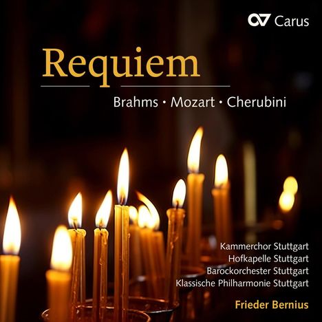 Requiem (Brahms,Mozart,Cherubini), 3 CDs