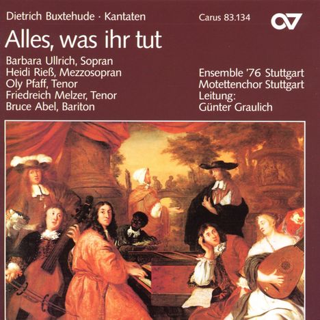 Dieterich Buxtehude (1637-1707): Kantaten, CD