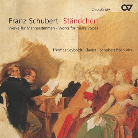 Franz Schubert (1797-1828): Lieder für Männerchor, CD