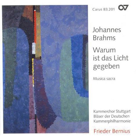 Johannes Brahms (1833-1897): Missa canonica WoO.18, CD