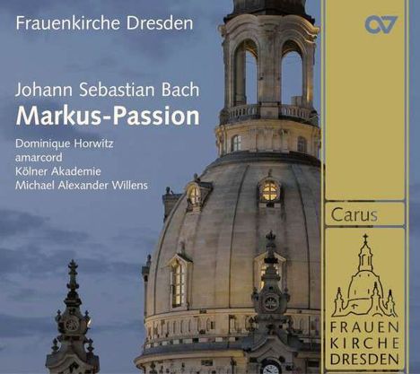 Johann Sebastian Bach (1685-1750): Markus-Passion nach BWV 247, CD