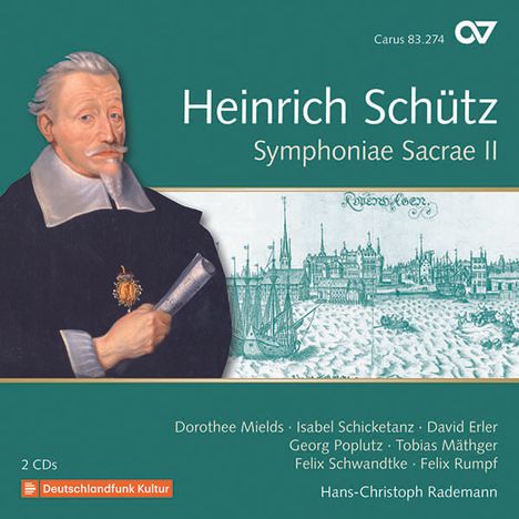 Heinrich Schütz (1585-1672): Symphoniae Sacrae II (Carus Schütz-Edition Vol.18), 2 CDs