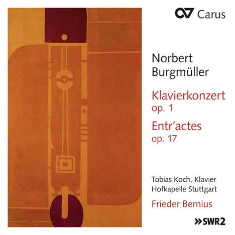 Norbert Burgmüller (1810-1836): Klavierkonzert op.1, CD