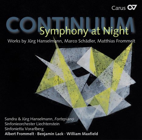 Continuum - Symphony at Night, CD