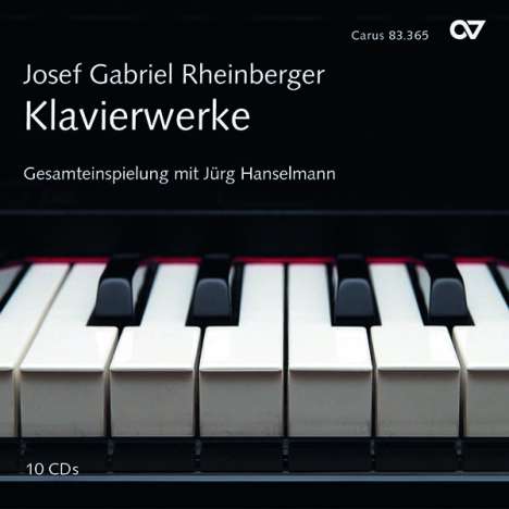 Josef Rheinberger (1839-1901): Das Klavierwerk, 10 CDs