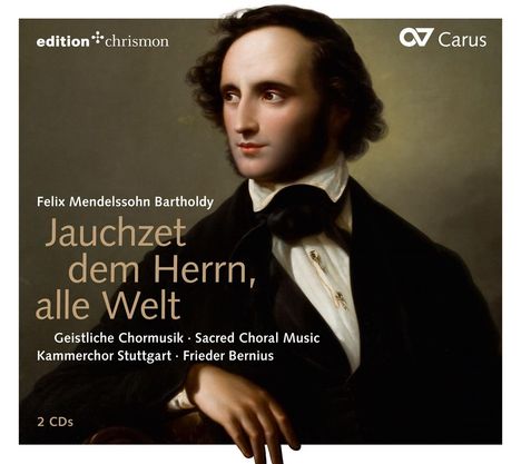 Felix Mendelssohn Bartholdy (1809-1847): Geistliche Chorwerke, 2 CDs