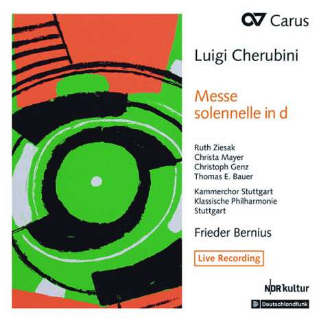 Luigi Cherubini (1760-1842): Missa solemnis Nr.2 d-moll, CD