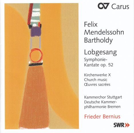 Felix Mendelssohn Bartholdy (1809-1847): Symphonie Nr.2 "Lobgesang", CD