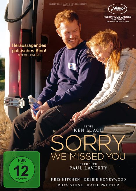 Sorry we missed you, DVD