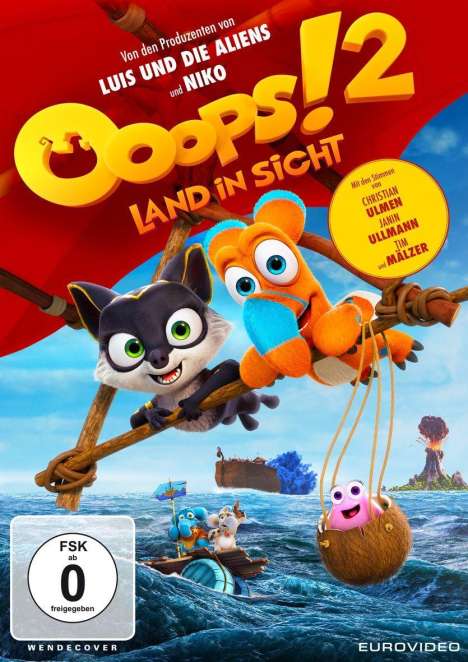 Ooops! 2 - Land in Sicht, DVD