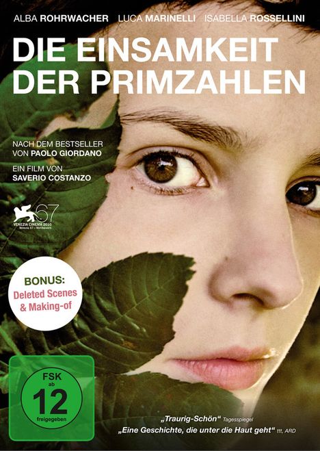 Die Einsamkeit der Primzahlen, DVD