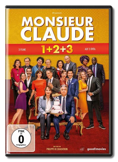 Monsieur Claude 1 - 3, 3 DVDs