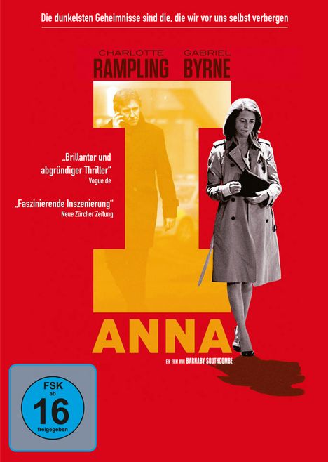I, Anna, DVD