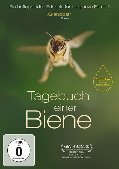 Tagebuch einer Biene, DVD