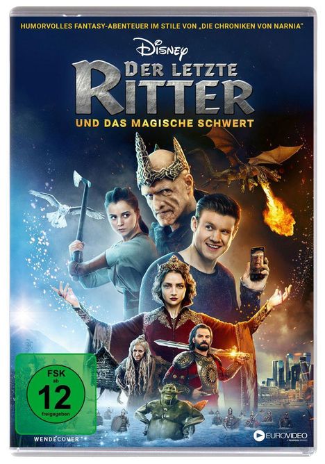 Der letzte Ritter und das magische Schwert, DVD