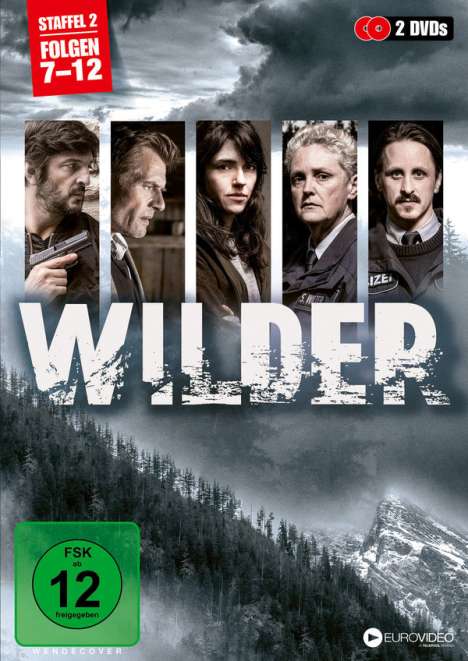 Wilder Staffel 2, 2 DVDs