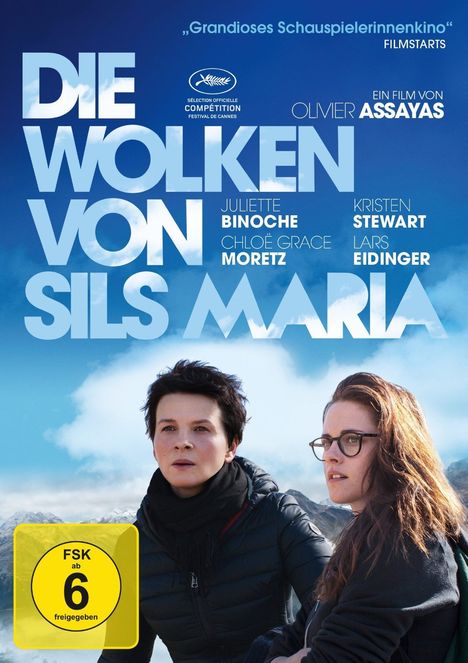 Die Wolken von Sils Maria, DVD