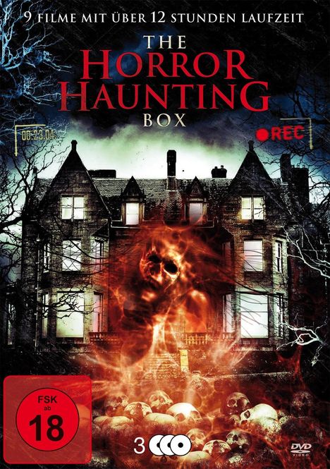 The Horror Haunting Box (9 Filme auf 3 DVDs), 3 DVDs