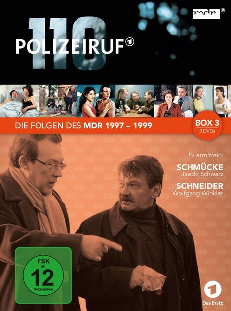 Polizeiruf 110 - MDR Box 3, 3 DVDs