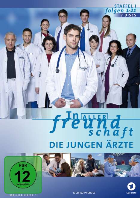 In aller Freundschaft - Die jungen Ärzte Staffel 1 (Folgen 01-21), DVD