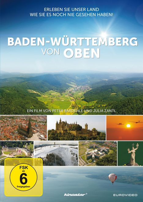 Baden-Württemberg von oben, DVD