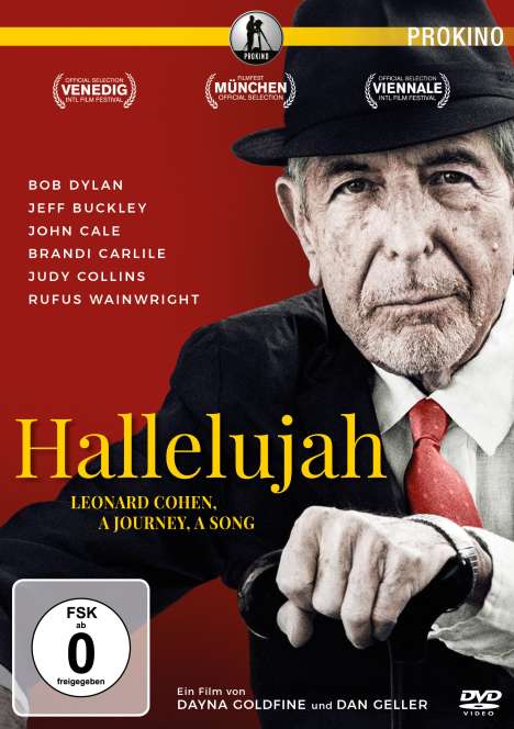 Hallelujah: Leonard Cohen, A Journey, A Song (OmU), DVD