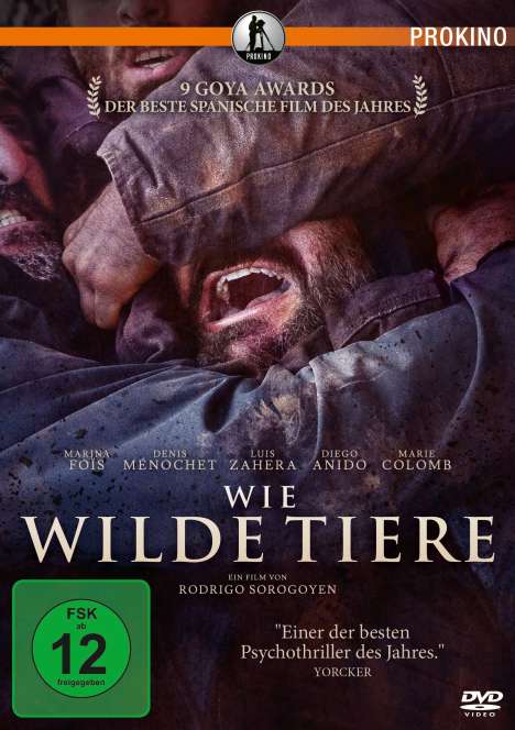 Wie wilde Tiere, DVD