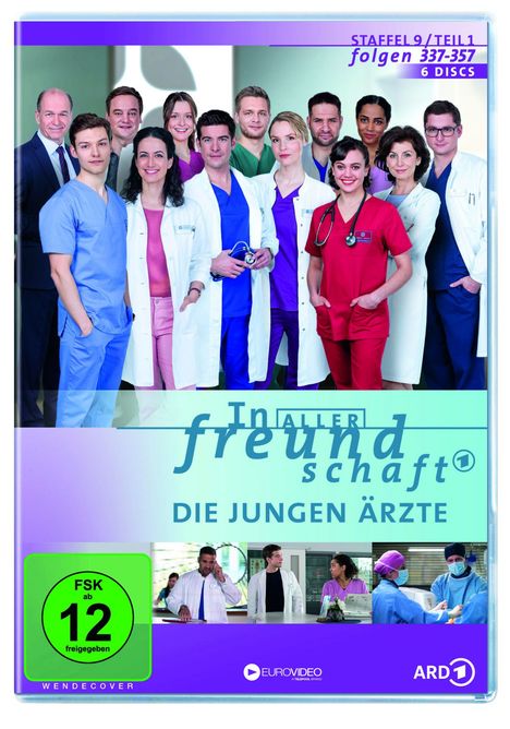 In aller Freundschaft - Die jungen Ärzte Staffel 9 (Folgen 337-357), 6 DVDs