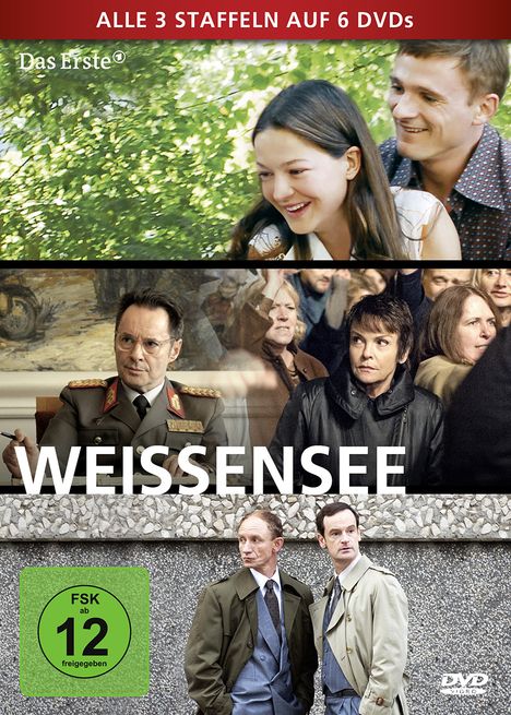 Weissensee Staffel 1-3, 6 DVDs