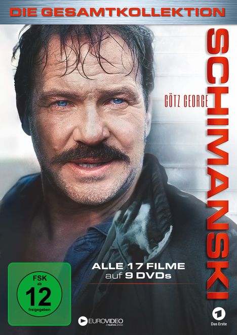 Schimanski - Die Gesamtkollektion (17 Filme auf 9 DVDs), 9 DVDs