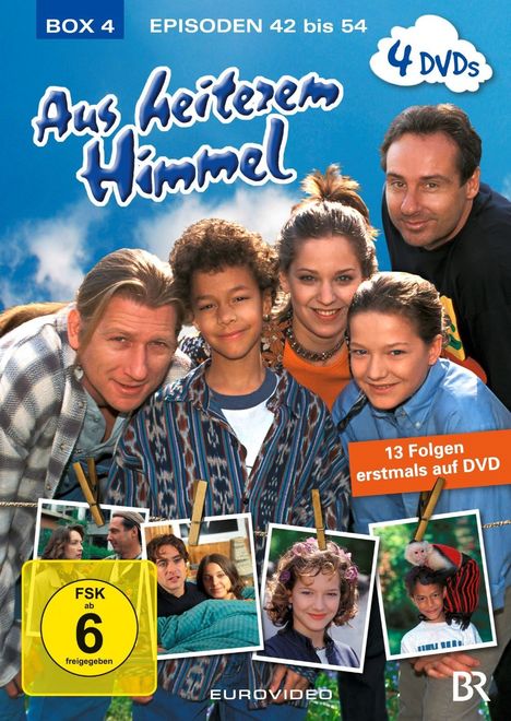 Aus heiterem Himmel Staffel 4, 4 DVDs