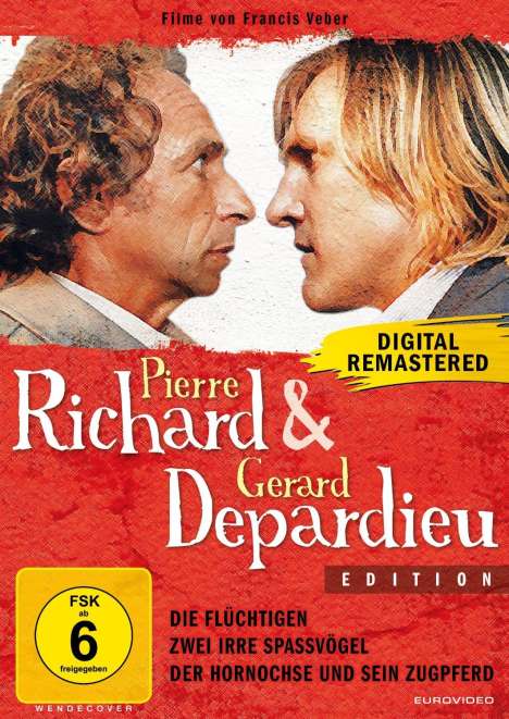 Pierre Richard &amp; Gerard Depardieu Edition, 3 DVDs