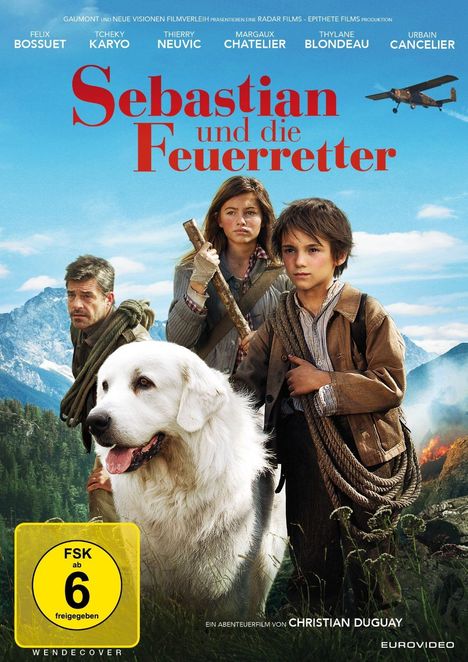 Sebastian und die Feuerretter, DVD