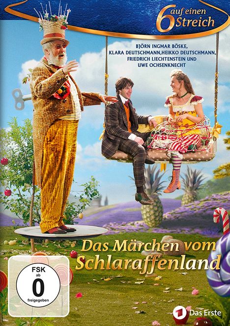 Sechs auf einen Streich - Das Märchen vom Schlaraffenland, DVD