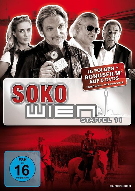 SOKO Wien Staffel 11, 4 DVDs