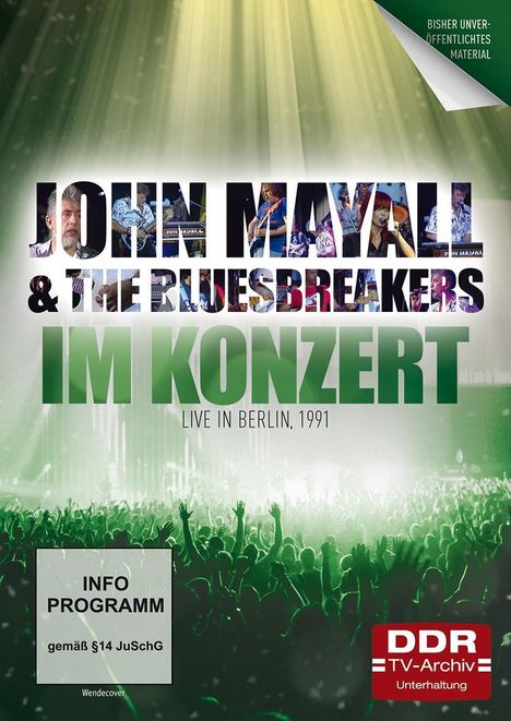 Im Konzert: John Mayall &amp; The Bluesbreakers - Live in Berlin 1991, DVD