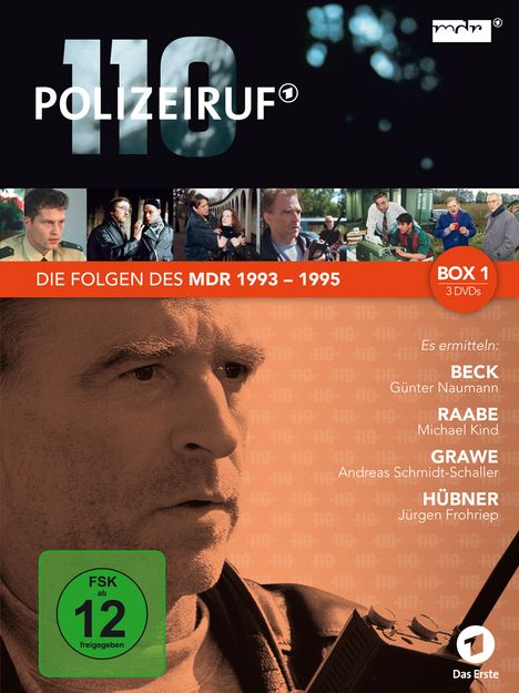 Polizeiruf 110 - MDR Box 1, 3 DVDs