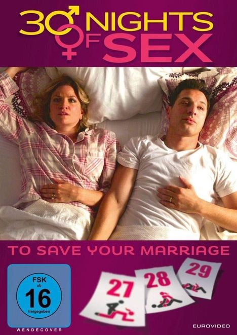30 Nights of Sex - To Save Your Marriage, DVD