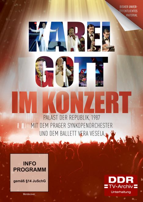 Im Konzert: Karel Gott - 1987 im Palast der Republik, DVD