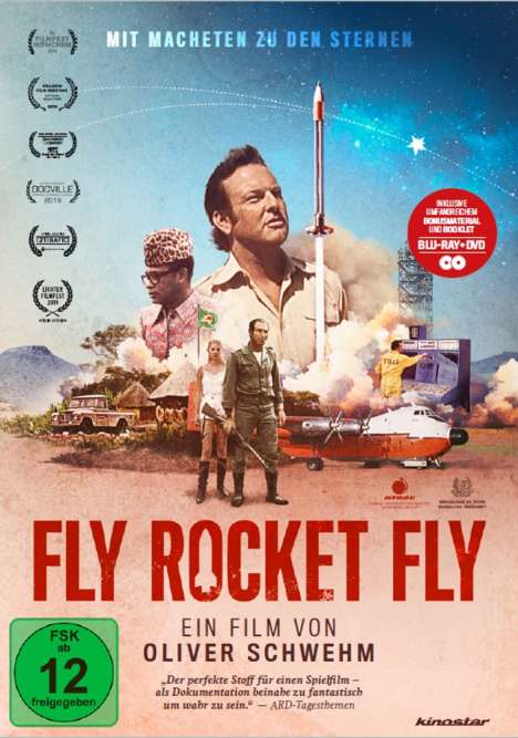 Fly, Rocket Fly (OmU) (Blu-ray &amp; DVD), 1 Blu-ray Disc und 1 DVD