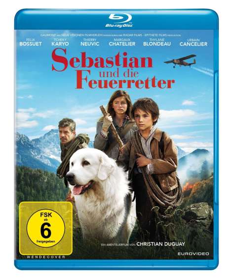 Sebastian und die Feuerretter (Blu-ray), Blu-ray Disc