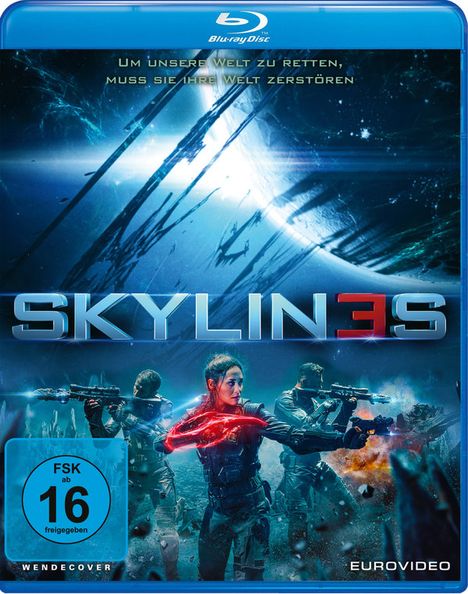 Skylines (2020) (Blu-ray), Blu-ray Disc