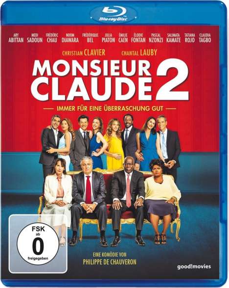 Monsieur Claude 2 (Blu-ray), Blu-ray Disc