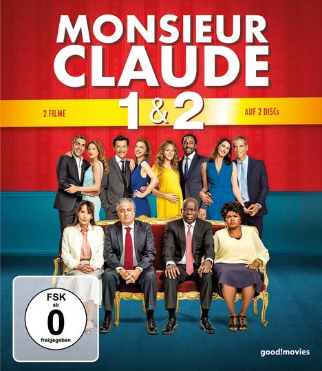 Monsieur Claude 1 &amp; 2 (Blu-ray), 2 Blu-ray Discs