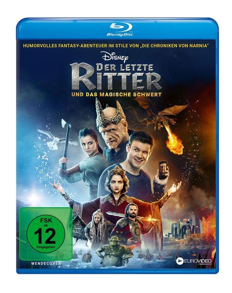 Der letzte Ritter und das magische Schwert (Blu-ray), Blu-ray Disc
