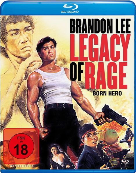 Legacy of Rage - Born Hero (Blu-ray), Blu-ray Disc