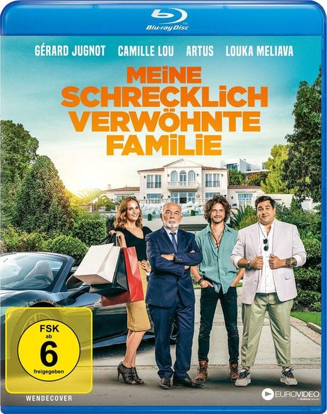 Meine schrecklich verwöhnte Familie (Blu-ray), Blu-ray Disc